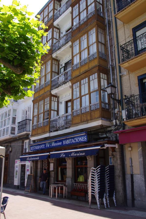 Pension "La Marina" Castro Urdiales Exteriör bild